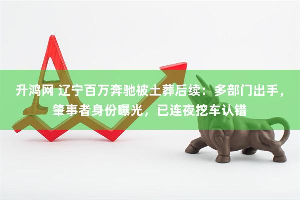 升鸿网 辽宁百万奔驰被土葬后续：多部门出手，肇事者身份曝光，已连夜挖车认错