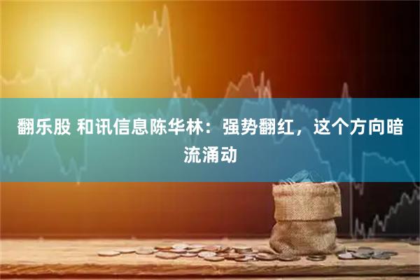 翻乐股 和讯信息陈华林：强势翻红，这个方向暗流涌动