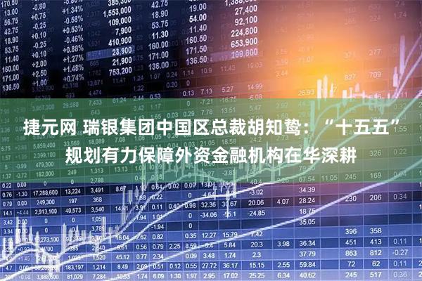 捷元网 瑞银集团中国区总裁胡知鸷：“十五五”规划有力保障外资金融机构在华深耕